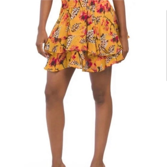 NWT A.L.C. Womens Vera Silk Skirt SIZE 6 - Picture 2 of 5